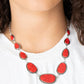 Elemental Eden - Red Necklace