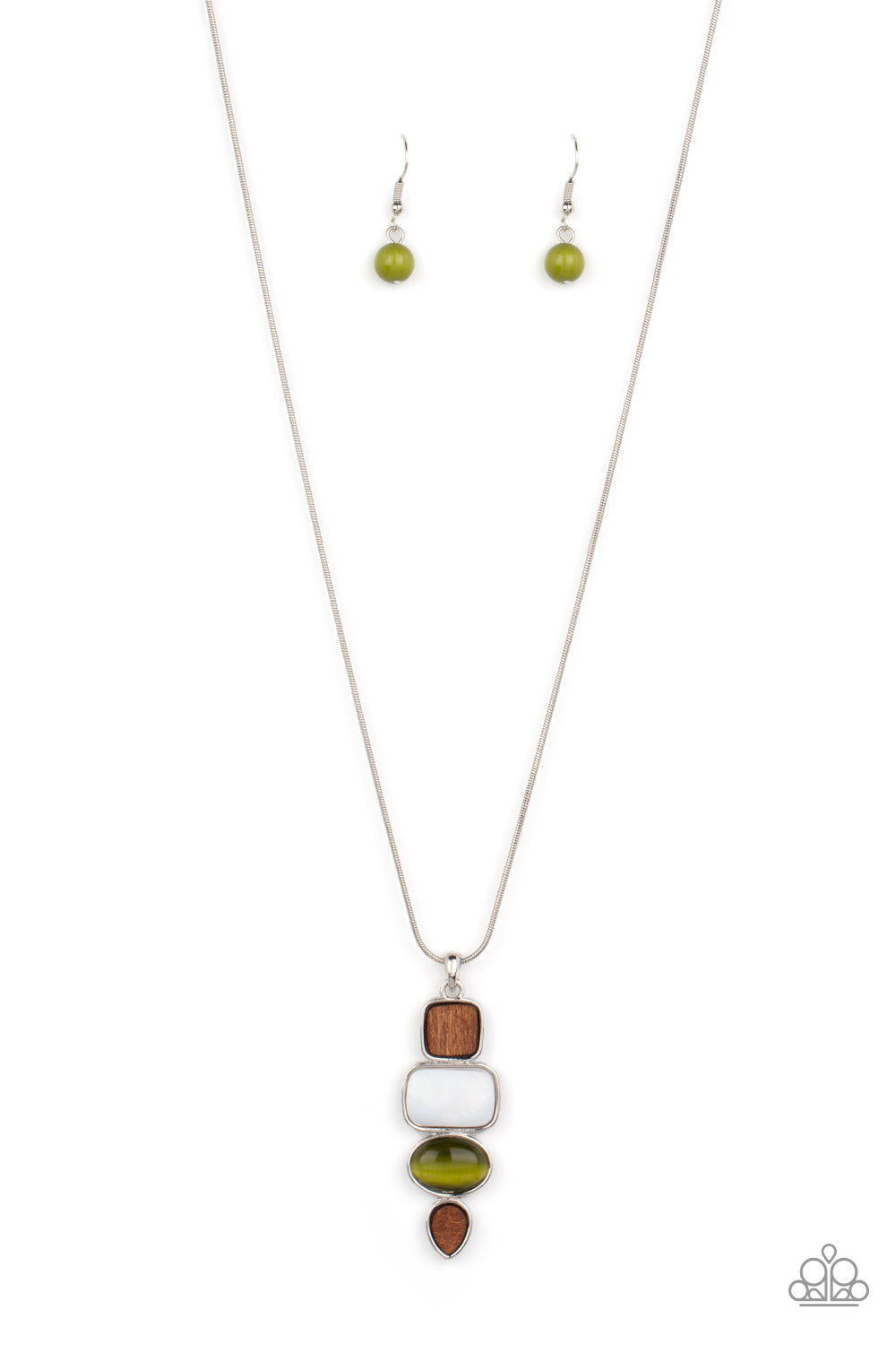 Elemental Energy Green Necklace