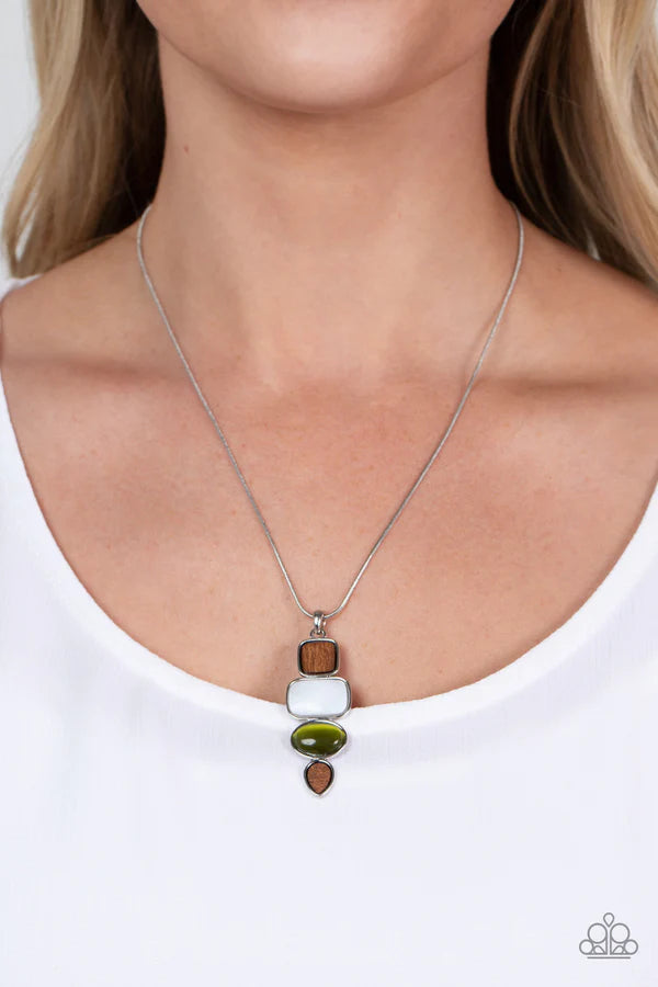 Elemental Energy Green Necklace