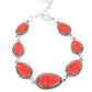 Elemental Exploration - Red Bracelet