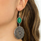 Eloquently Eden - Green Earring