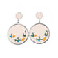 Embroidered Gardens Multi Earring