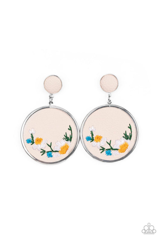 Embroidered Gardens Multi Earring