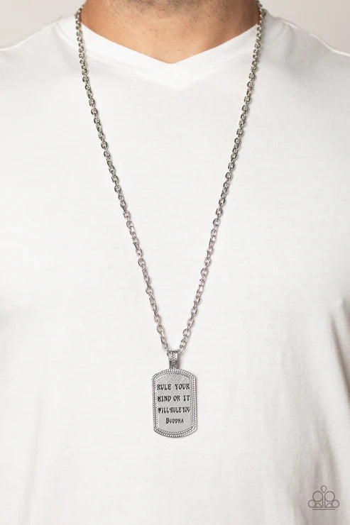 Empire State of Mind - Silver Necklace