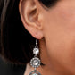 Enchanting Effulgence - White Earring