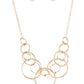 Encircled in Elegance Gold Necklace