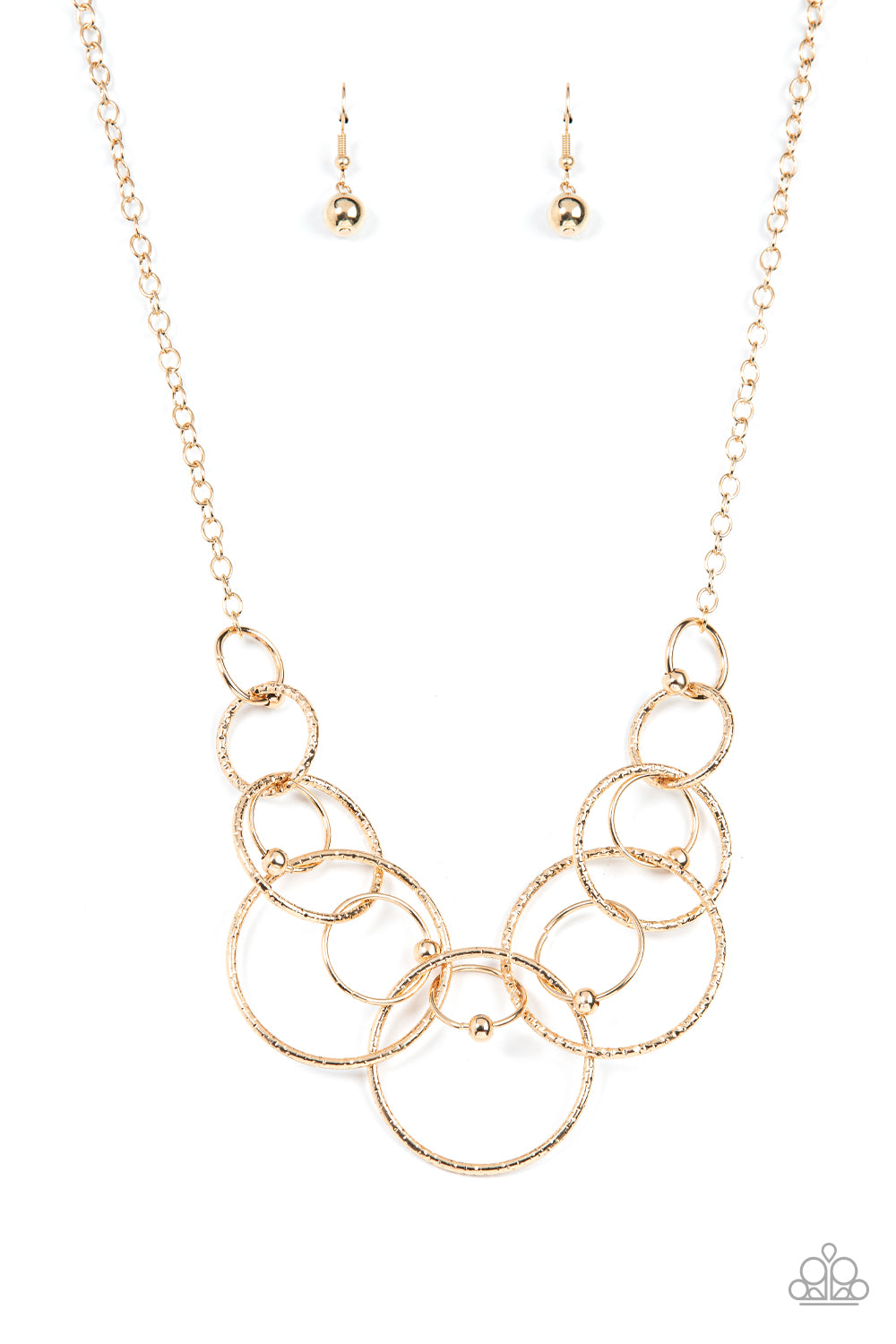 Encircled in Elegance Gold Necklace