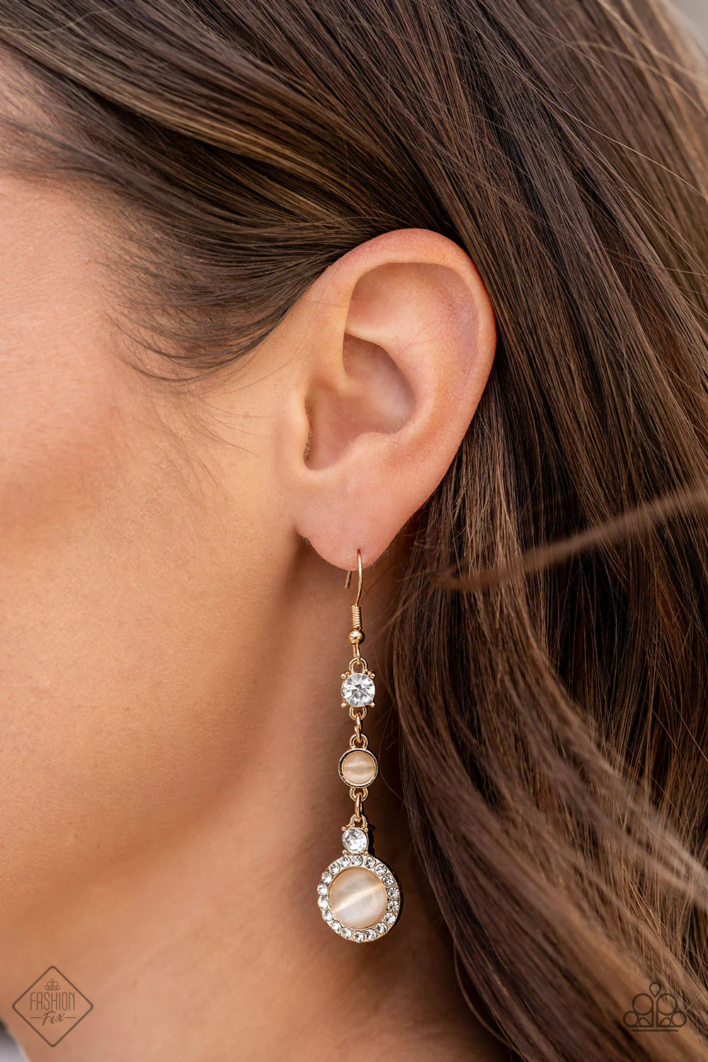 Epic Elegance Gold Earring