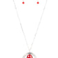 Epicenter of Elegance - Red Necklace