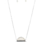 Ethereal Eclipse White Necklace