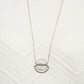 Ethereal Eclipse White Necklace