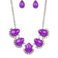 Ethereal Exaggerations - Purple Necklace