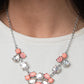 Ethereal Romance - Orange Necklace