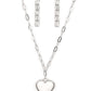 Everlasting Endearment - White Necklace