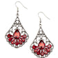 Exemplary Elegance - Red Earring
