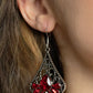 Exemplary Elegance - Red Earring