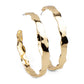 Exhilarated Edge - Gold Earring