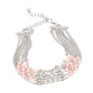 Experienced in Elegance - Pink Bracelet