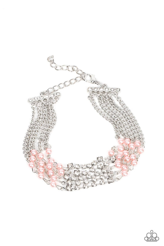 Experienced in Elegance - Pink Bracelet