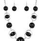 Eye of the BEAD-holder - Black Necklace