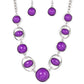 Eye of the BEAD-holder - Purple Necklace