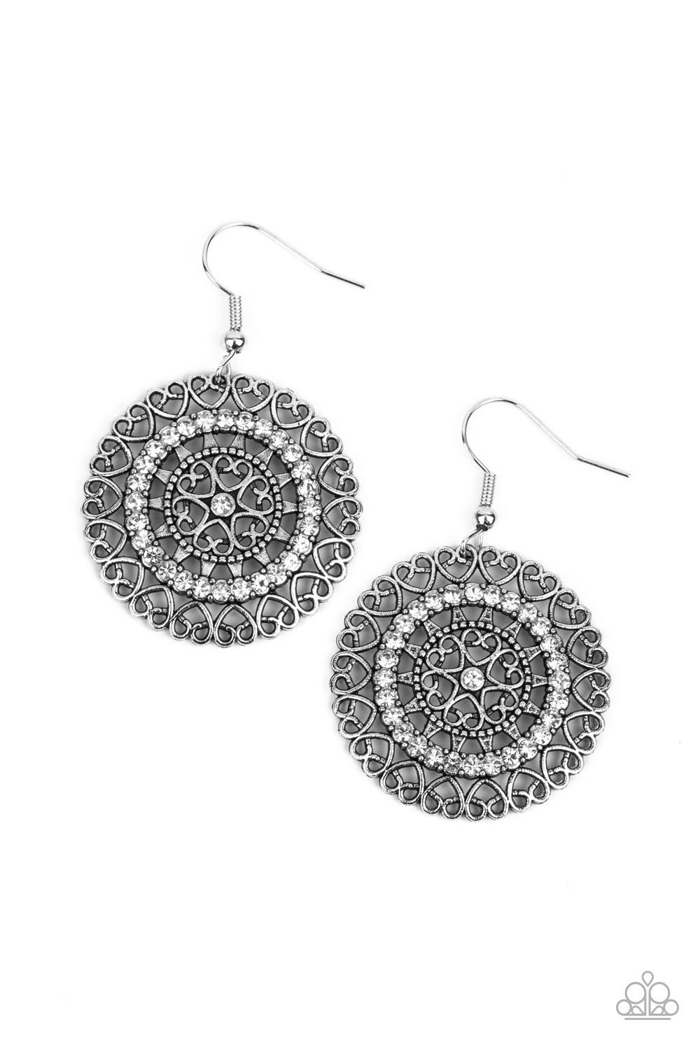 Fairytale Finale - White Earring