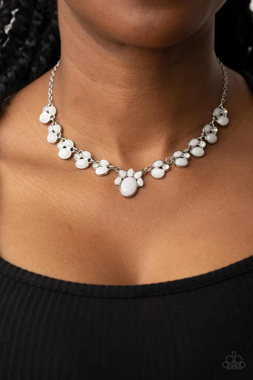 Fairytale Forte - White Necklace