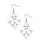 Fantasy Flair - White Earring