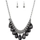 Fashionista Flair Gun Metal Necklace