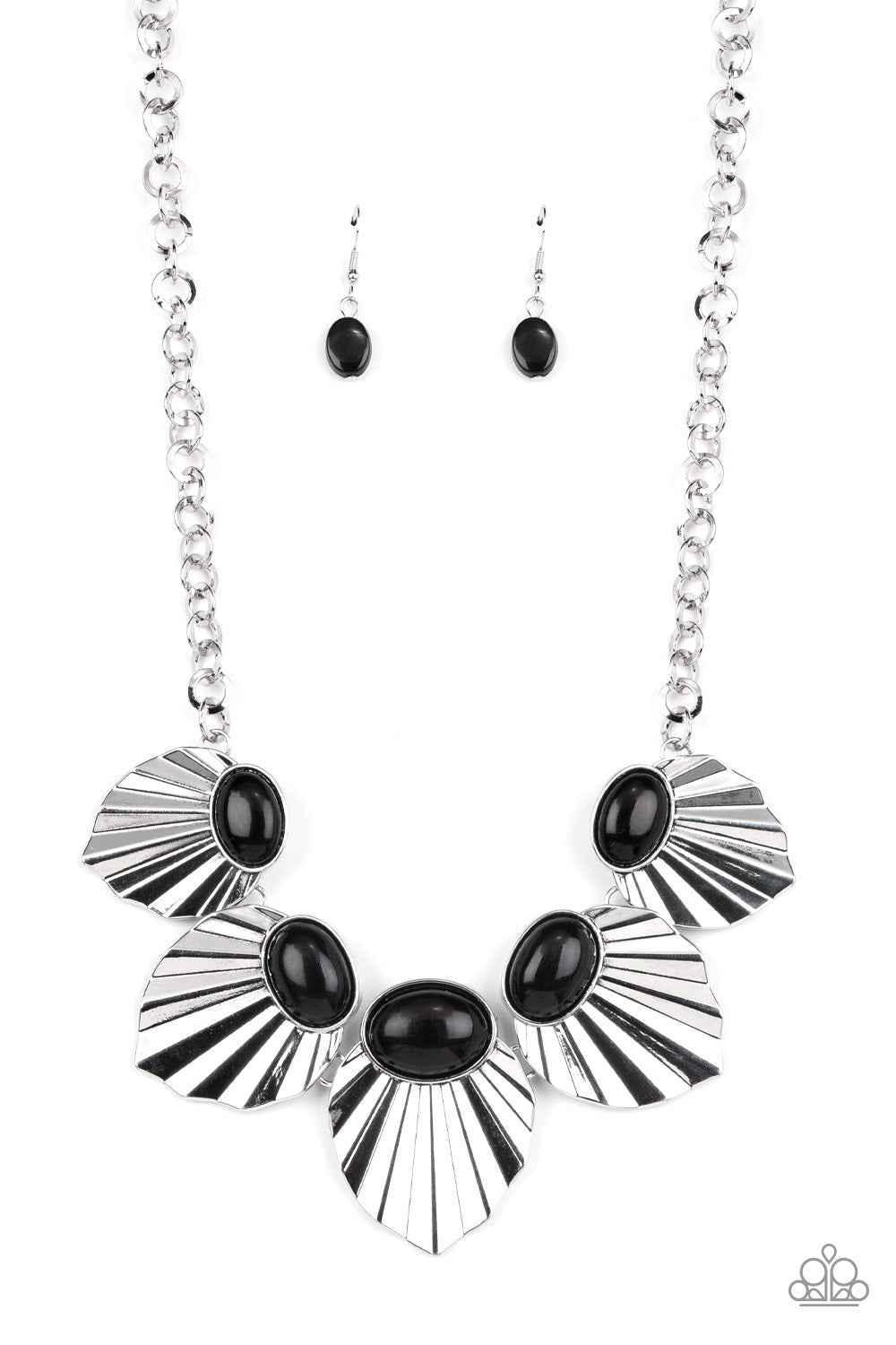Fearlessly Ferocious - Black Necklace