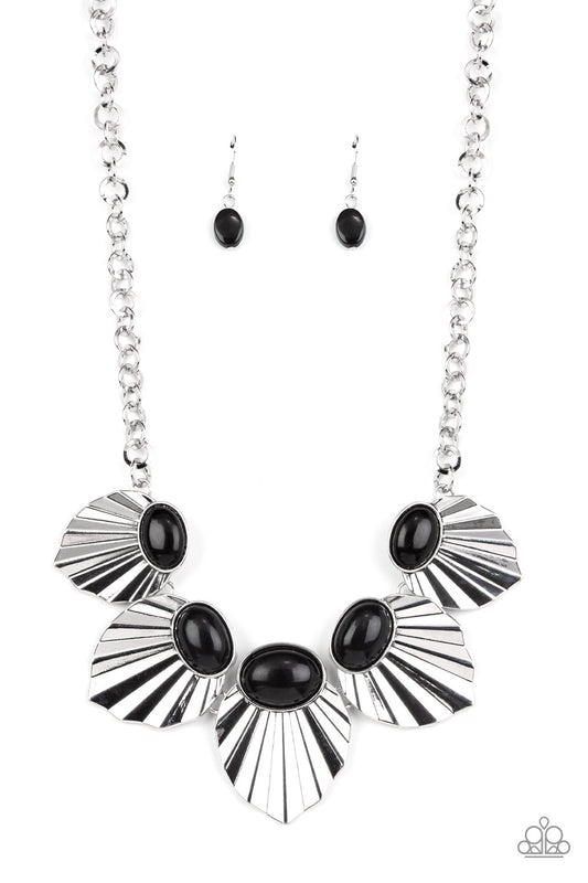 Fearlessly Ferocious - Black Necklace
