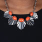 Fearlessly Ferocious - Orange Necklace