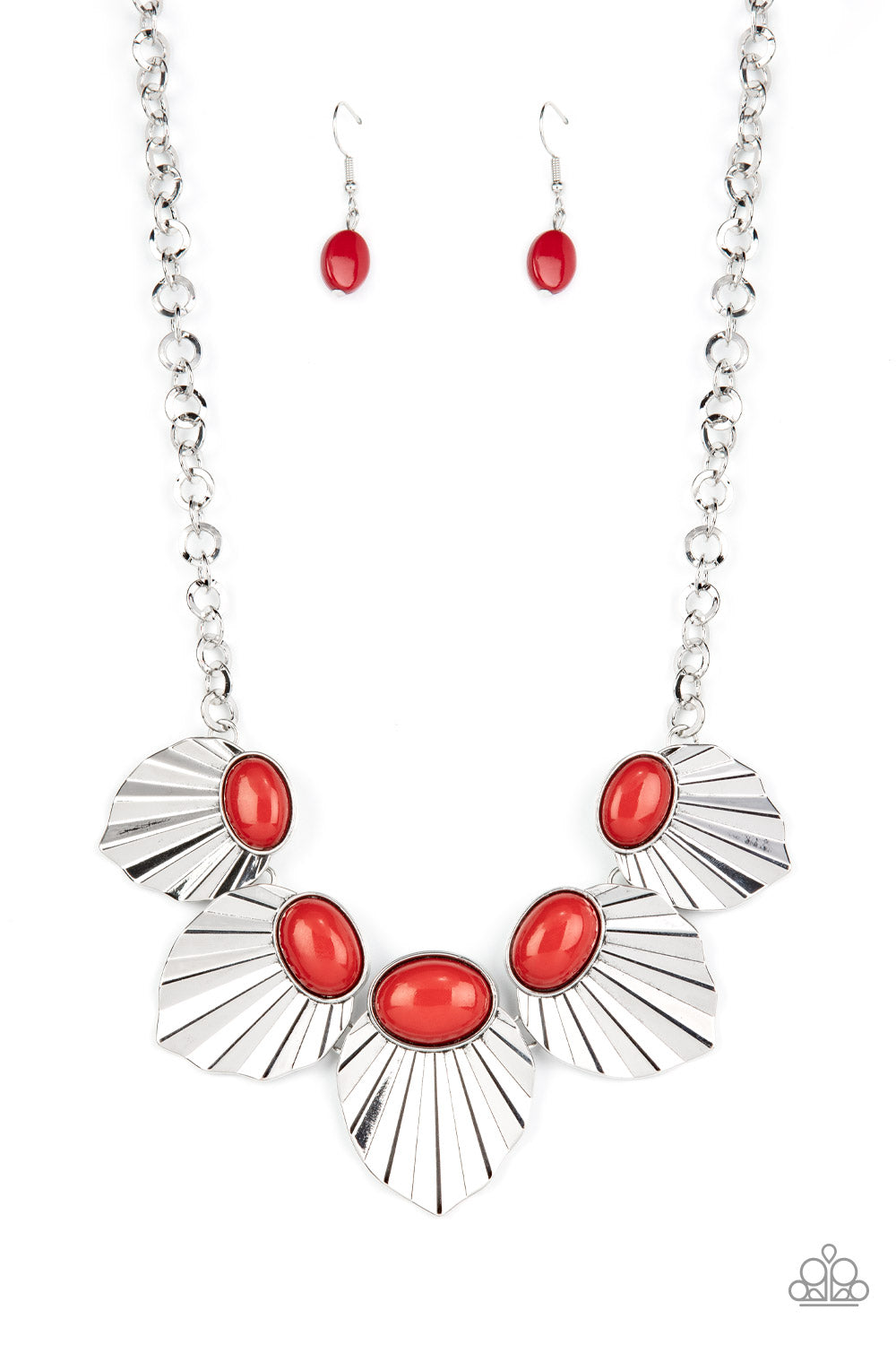 Fearlessly Ferocious - Red Necklace