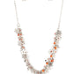 Fearlessly Floral - Orange Necklace