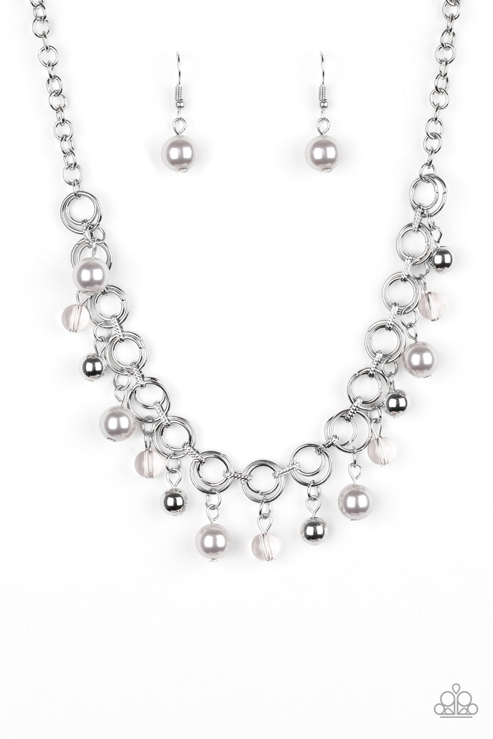 Fiercely Fancy Silver Necklace