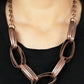 Fiercely Flexing - Copper Necklace