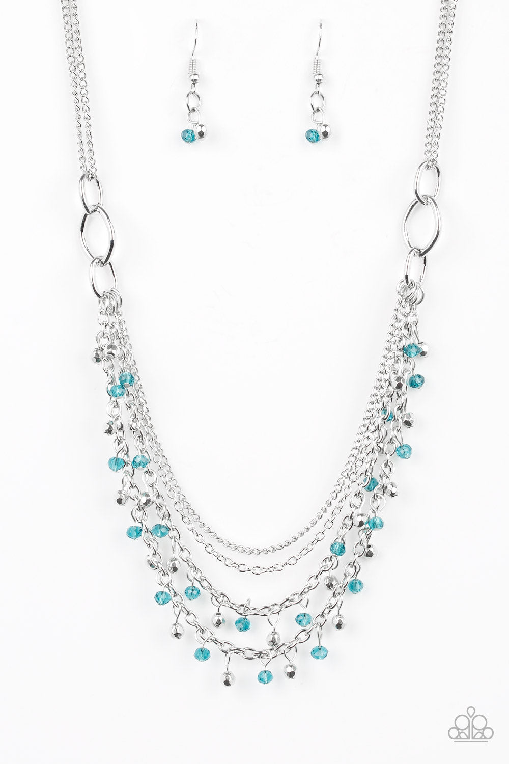 Financially Fabulous Blue Necklace