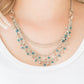 Financially Fabulous Blue Necklace