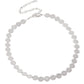Flash Mob Flicker - Silver Necklace