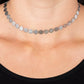 Flash Mob Flicker - Silver Necklace