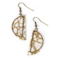 Flashdance Fashionista - Brass  Earring