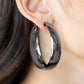 Flat Out Flawless - Black Gun Metal Earring