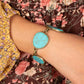 Flat Out Frontier - Brass Bracelet