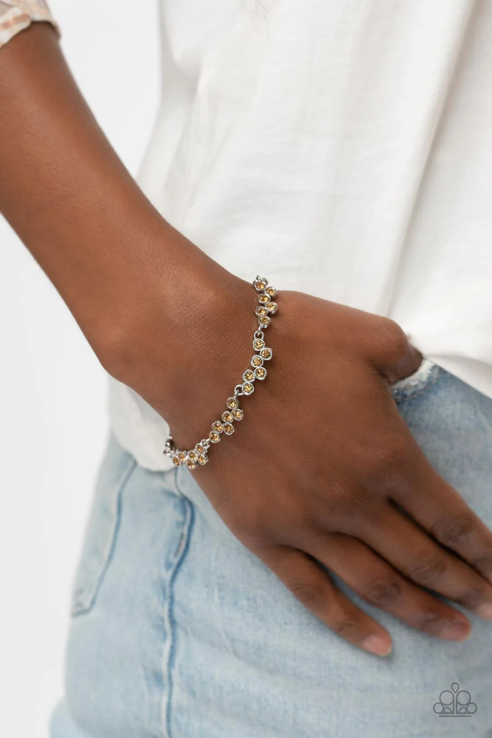 Flatter Yourself - Brown Bracelet
