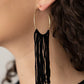 Flauntable Fringe - Gold Earring