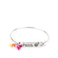 Flirting with Faith - Pink Bracelet