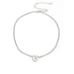 Flirty Fiancé - White Necklace