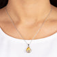 Flower Patch Fabulous - Yellow Necklace