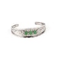 Flower Patch Picnic - Green Bracelet