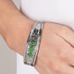 Flower Patch Picnic - Green Bracelet